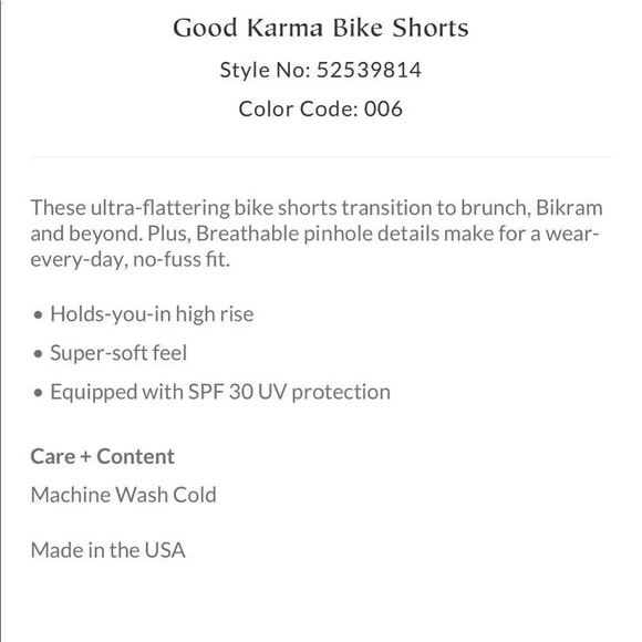 NWOT! FP FREE PEOPLE MOVEMENT Good Karma Bike Shorts - Picture 8 of 10